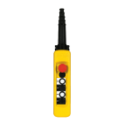 SCHNEIDER ELECTRIC - Pulsantiera pensile XAC-A - 4 pulsanti - 1 pulsante arresto di emergenza