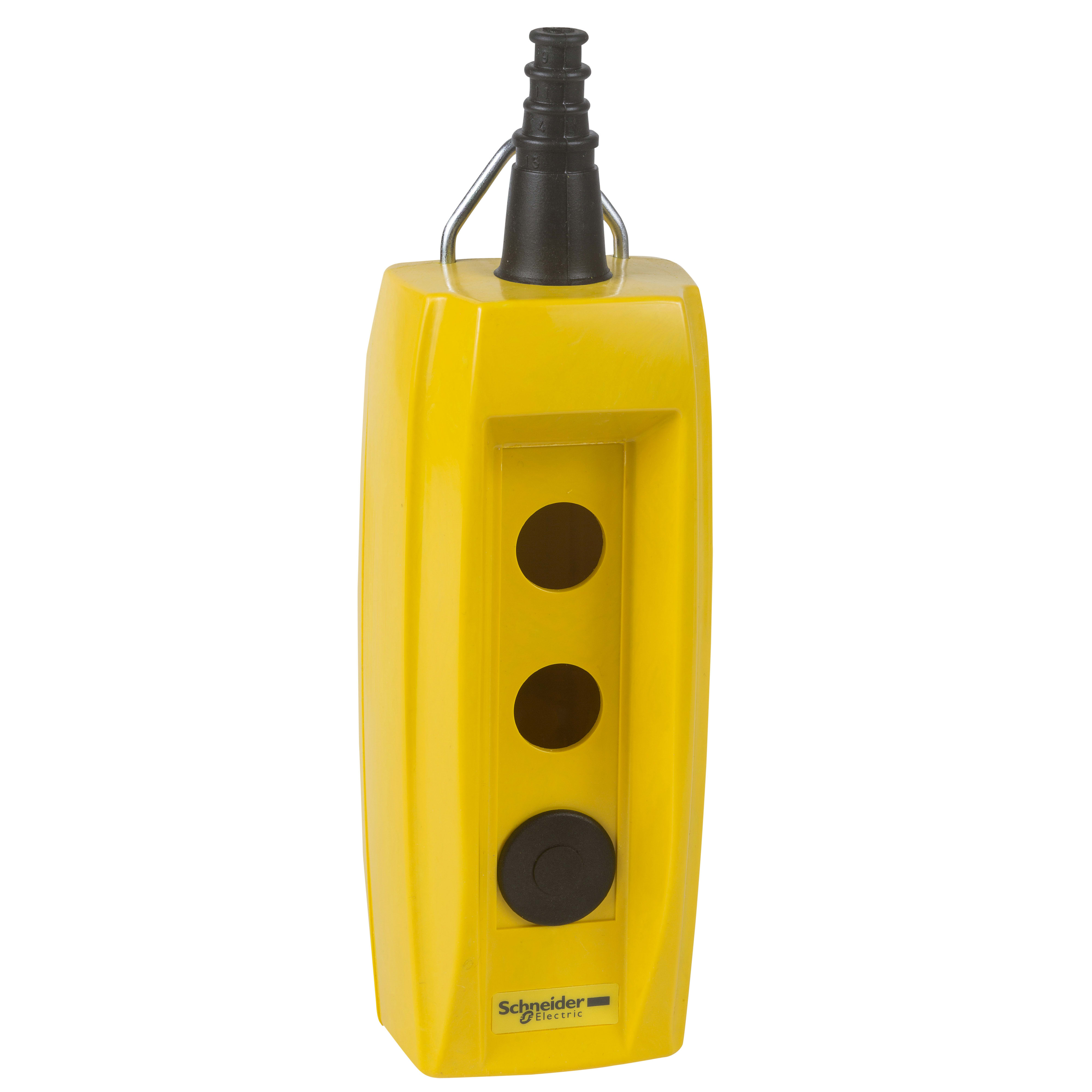 SCHNEIDER ELECTRIC - Pulsantiera pensile vuota XAC-B - 2 fori verticali