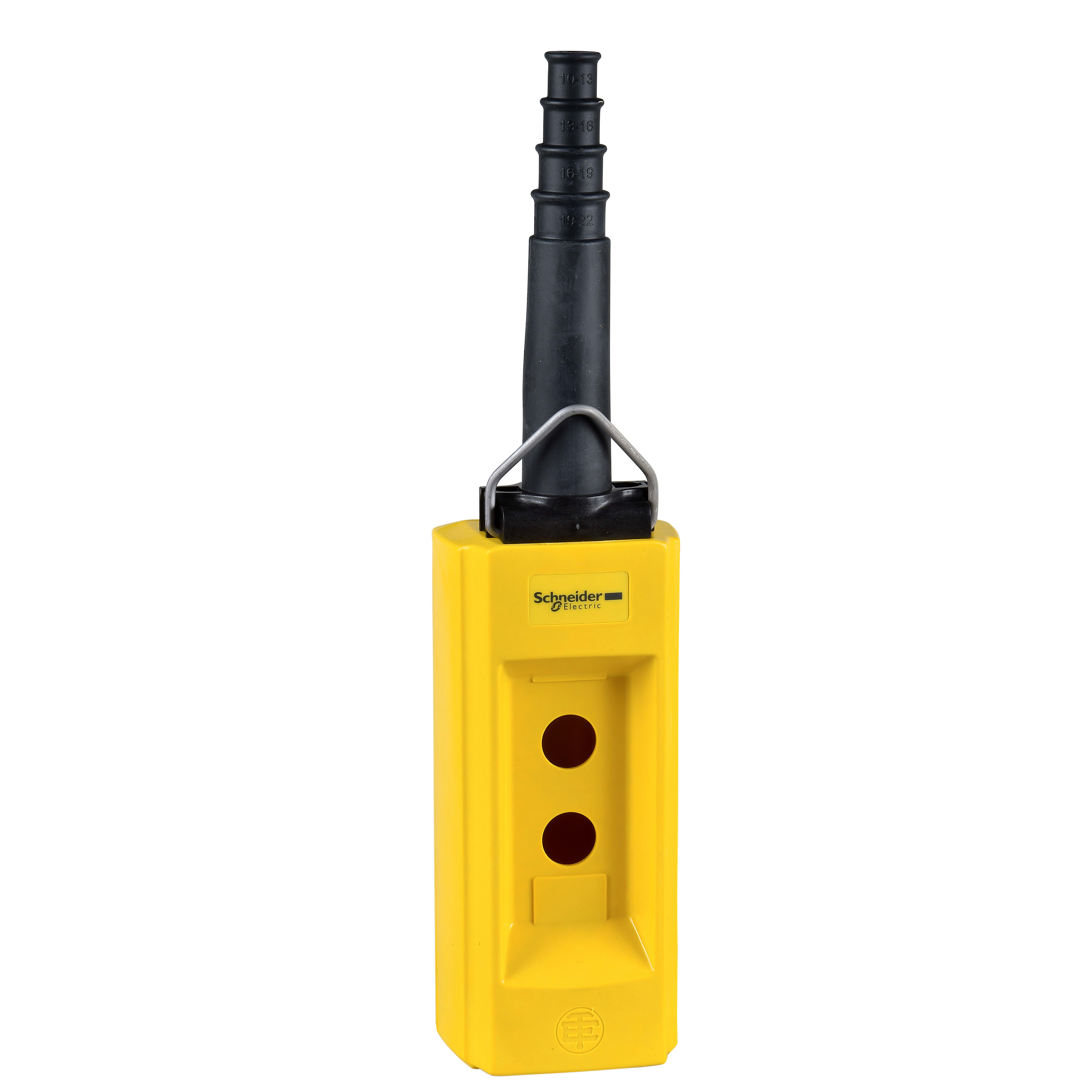 SCHNEIDER ELECTRIC - Pulsantiera pensile vuota XAC-B - 2 fori verticali
