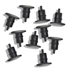 SCHNEIDER ELECTRIC - Capsula colorata xac-b - nero - per pulsante con Cappuccio - corsa 4 e 16 mm - [prezzo per 100 pz]