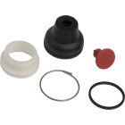 SCHNEIDER ELECTRIC - Testa pulsante con cappuccio xac-b - rossa - 16 mm, -25..+70 °C