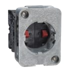 SCHNEIDER ELECTRIC - Contatti ad impulso - 1 NO - montaggio frontale, interasse 30 O 40 MM XACS411