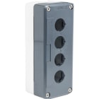 SCHNEIDER ELECTRIC - Pulsantiera in plastica vuota 4 fori certificata UL/CSA