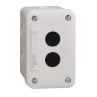 SCHNEIDER ELECTRIC - Pulsantiera vuota XAL-E - grigio chiaro - 2 fori - IP54 - PER XB7 Ø22 MM XALE2