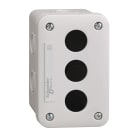SCHNEIDER ELECTRIC - Pulsantiera vuota XAL-E - grigio chiaro - 3 fori - IP54 - PER XB7 Ø22 MM XALE3