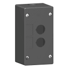 SCHNEIDER ELECTRIC - Pulsantiera vuota ambienti aggressivi - nero - 2 fori - 2 fori