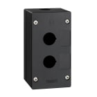SCHNEIDER ELECTRIC - Pulsantiera vuota ambienti aggressivi - nero - 2 fori - 2 fori