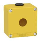 SCHNEIDER ELECTRIC - Pulsantiera gialla per arresto di emergenza M20 1 foro 22MM 80X80X51,5 UL CSA XAPK1201