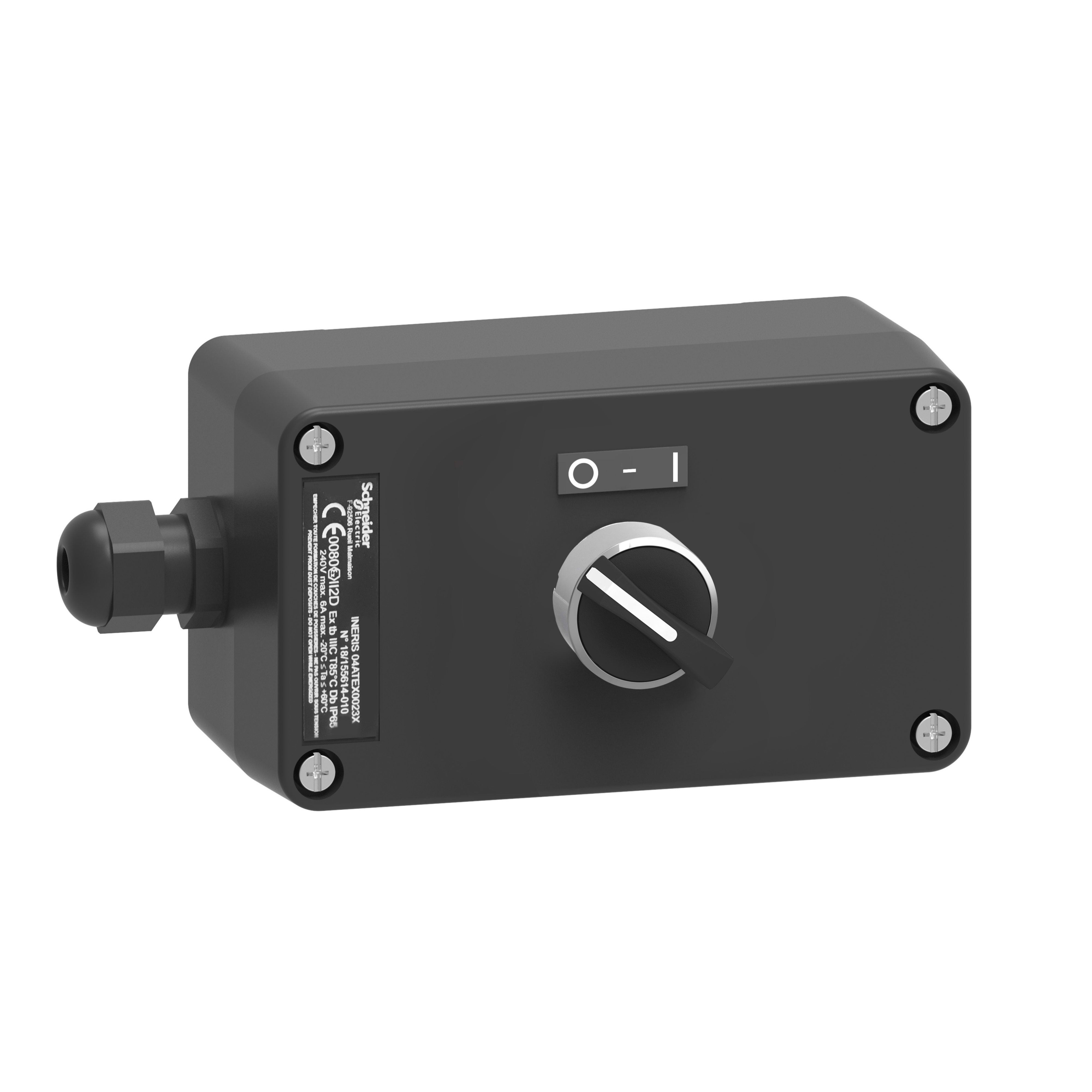 SCHNEIDER ELECTRIC - Pulsantiera - XAW-G - plastica - 1 NO - nero - avvio-arresto XAWG130EX