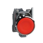 SCHNEIDER ELECTRIC - Pulsante rosso Ø22 - filoghiera ad impulso - 1 NC