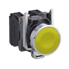 SCHNEIDER ELECTRIC - Pulsante, Harmony XB4, 22mm, giallo, con contatti NO+NC