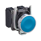 SCHNEIDER ELECTRIC - Pulsante blu Ø22 - filoghiera - ad impulso - 1NO