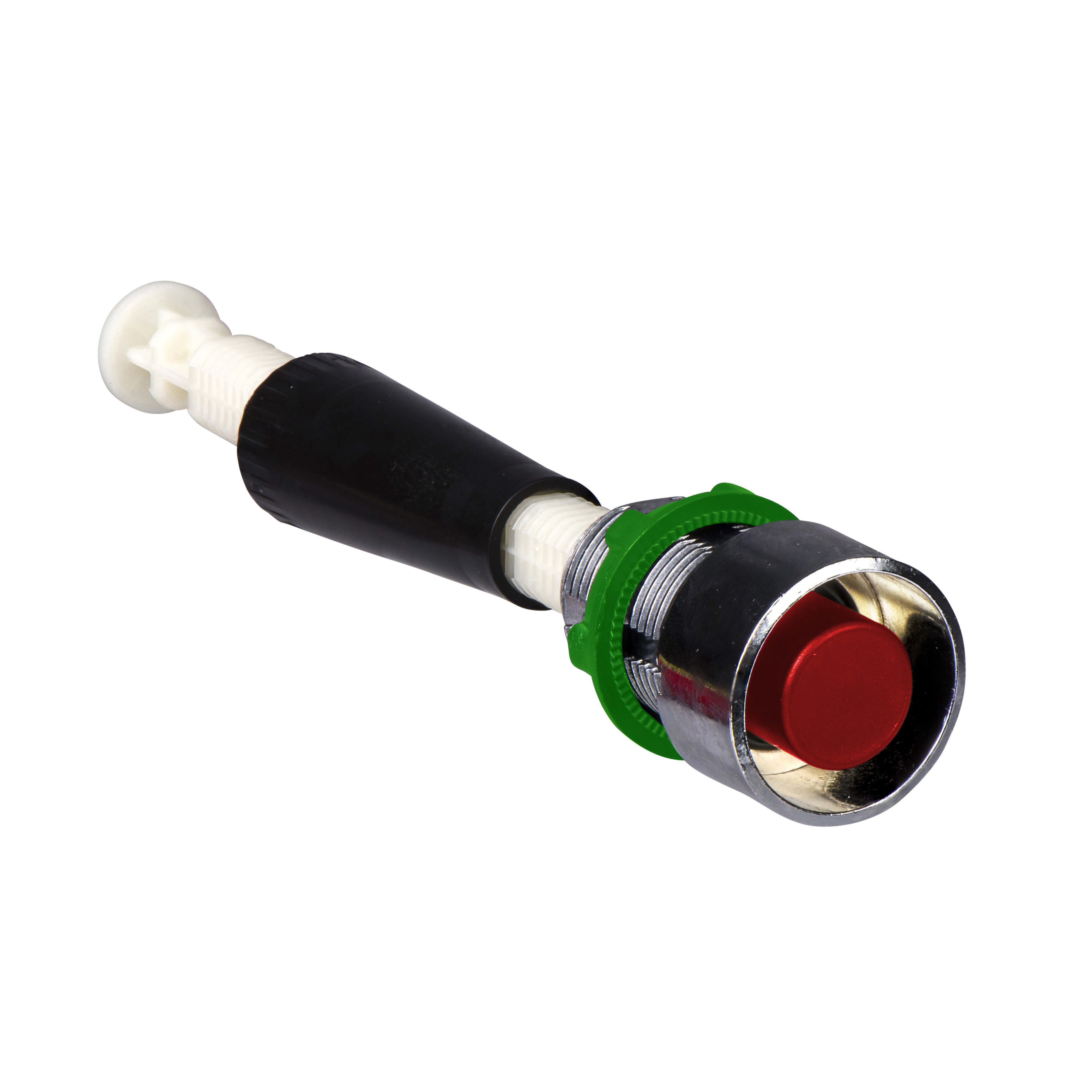 SCHNEIDER ELECTRIC - Pulsante RESET rosso Ø22 - filoghiera - distanza di azionamento 30..1 Ø30