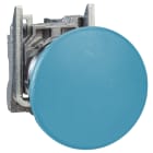 SCHNEIDER ELECTRIC - Pulsante completo, Harmony XB4, pulsante blu Ø22 mm, ad impulso, 1 NO, ATEX