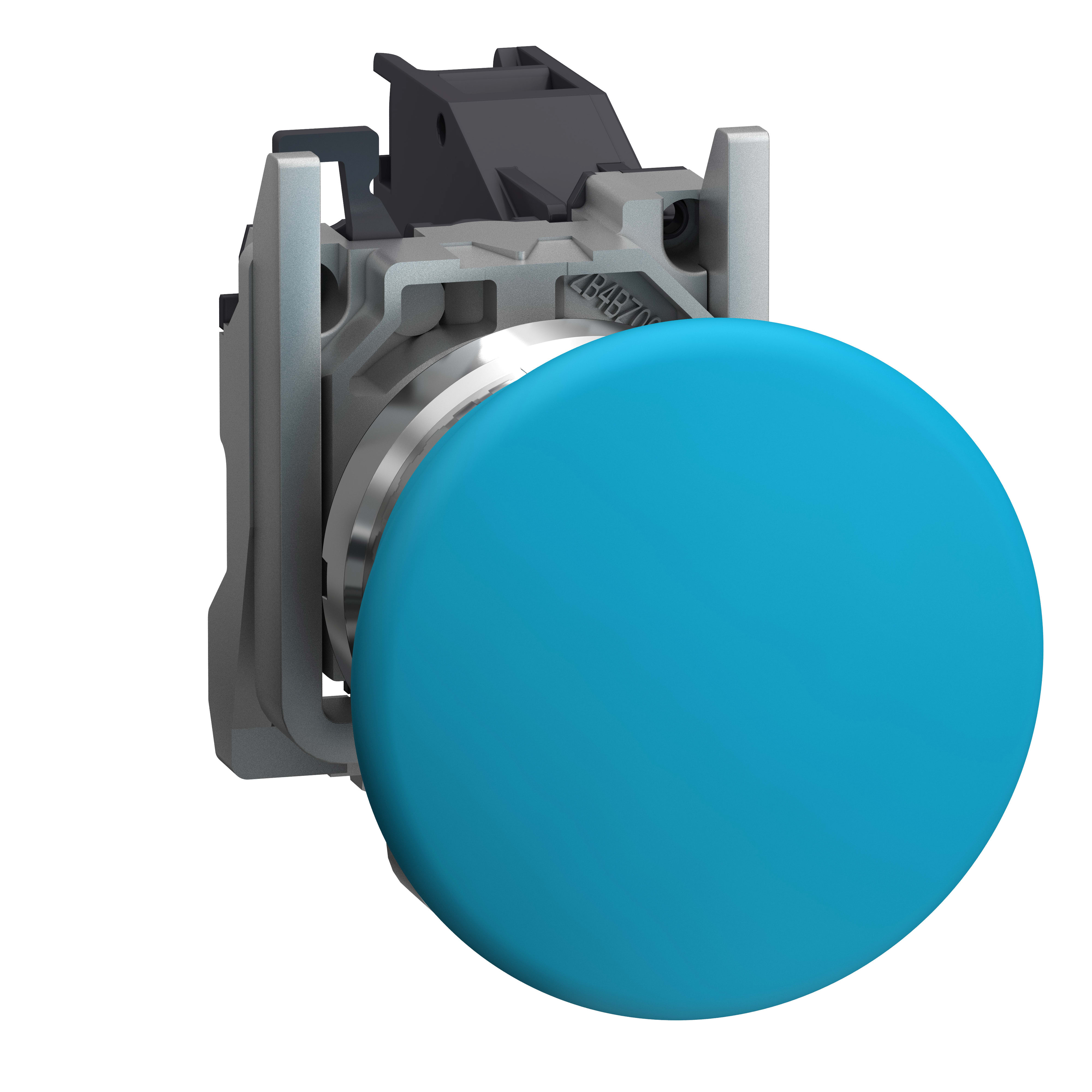 SCHNEIDER ELECTRIC - Pulsante a fungo blu 1 NO ATEX XB4BC61GEX