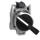 SCHNEIDER ELECTRIC - Selettore Ø22 - 2 posizioni - leva lunga - nero - 1NO