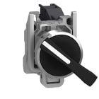 SCHNEIDER ELECTRIC - Selettore Ø22 - 2 posizioni - leva lunga - nero - 1NO