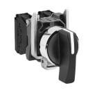 SCHNEIDER ELECTRIC - Selettore Ø22 - 3 posizioni - con ritorno - leva LUNGA - nero - 2NO