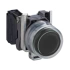 SCHNEIDER ELECTRIC - Pulsante nero Ø22 - ad impulso - 1NO XB4BP21