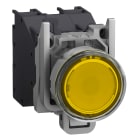 SCHNEIDER ELECTRIC - Pulsante luminoso giallo con cappuccio ATEX 24..240V