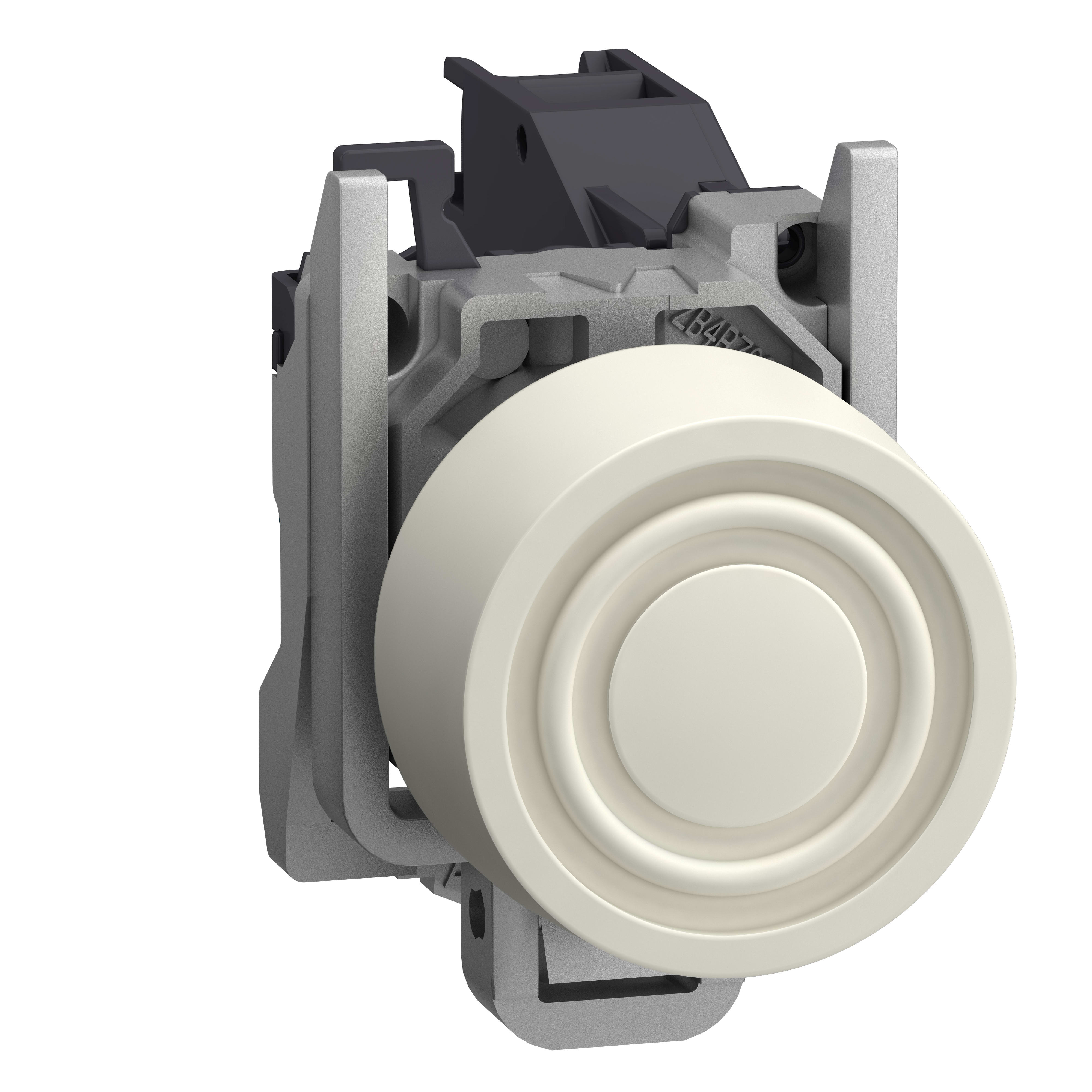 SCHNEIDER ELECTRIC - Pulsante bianco con cappuccio integrato ATEX XB4BPS11GEX