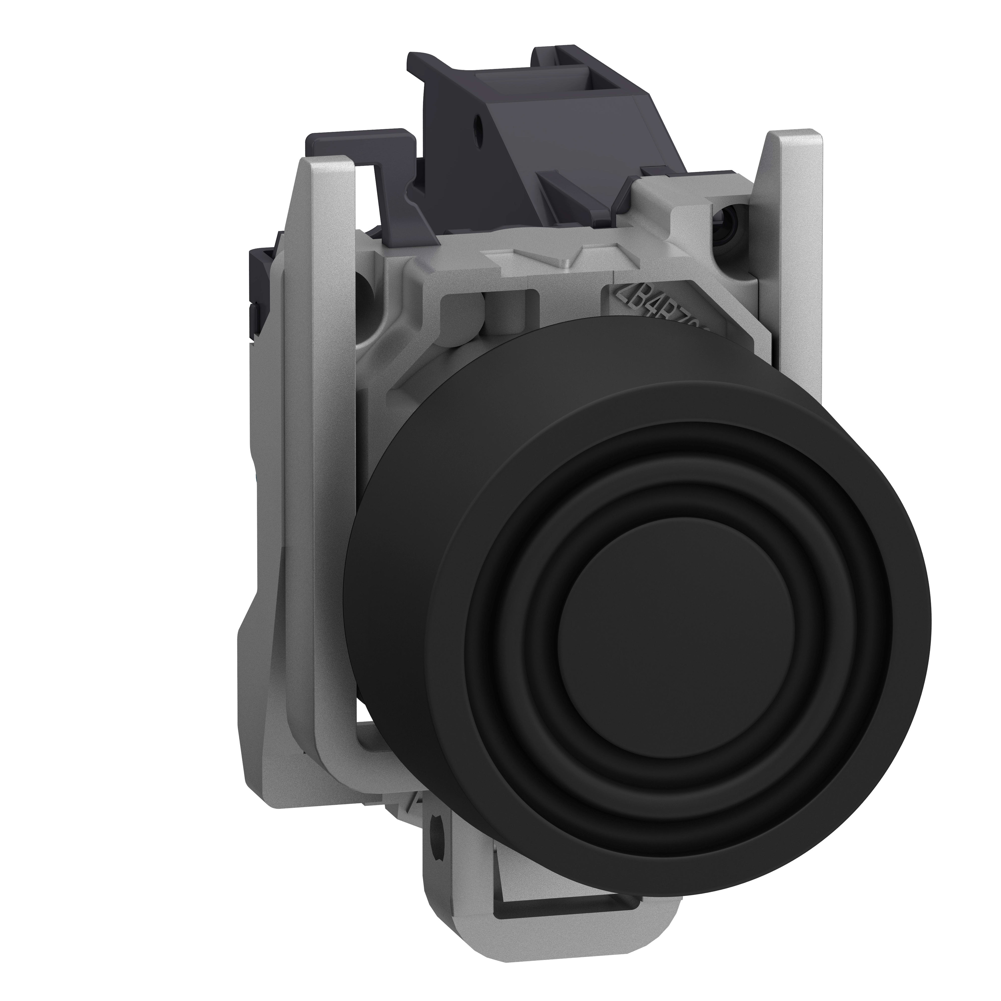 SCHNEIDER ELECTRIC - Pulsante nero con cappuccio integrato ATEX XB4BPS21GEX