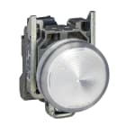 SCHNEIDER ELECTRIC - Lampada spia Ø22 - IP65 - bianca - LED integrato - 24V - ATEX