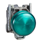 SCHNEIDER ELECTRIC - Lampada spia Ø22 - IP65 - verde - LED integrato - 24-120V - ATEX