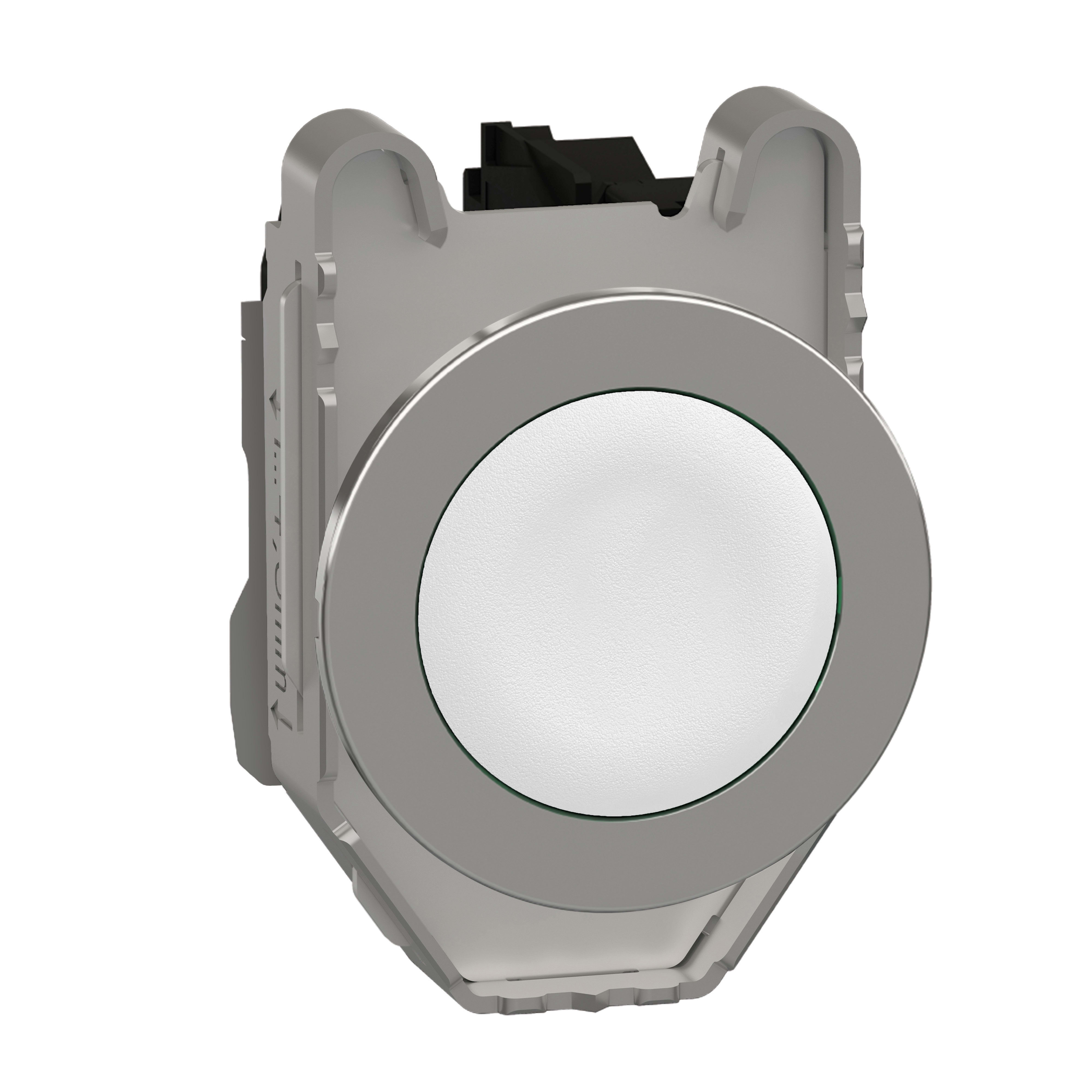 SCHNEIDER ELECTRIC - Pulsante bianco filopannello 1NO