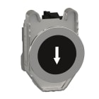 SCHNEIDER ELECTRIC - Pulsante bianco con marcatura FRECCIA filopannello 1NO