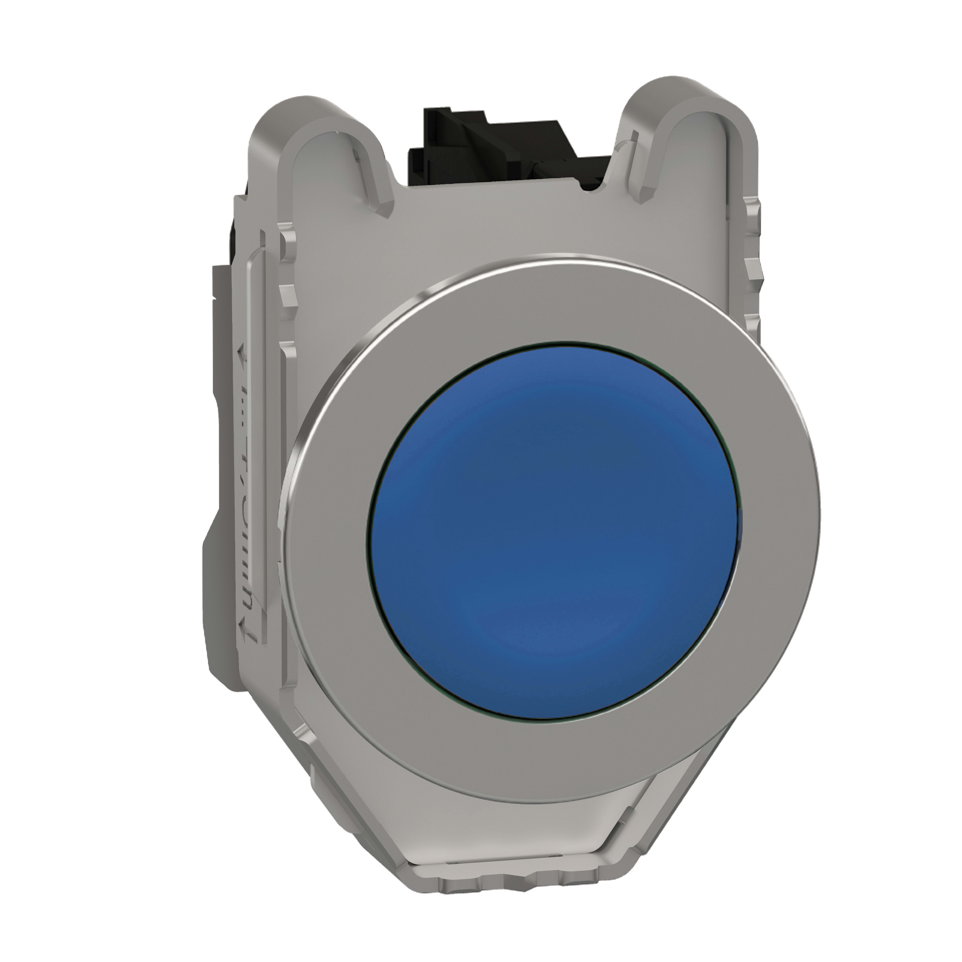 SCHNEIDER ELECTRIC - Pulsante blu filopannello 1NO