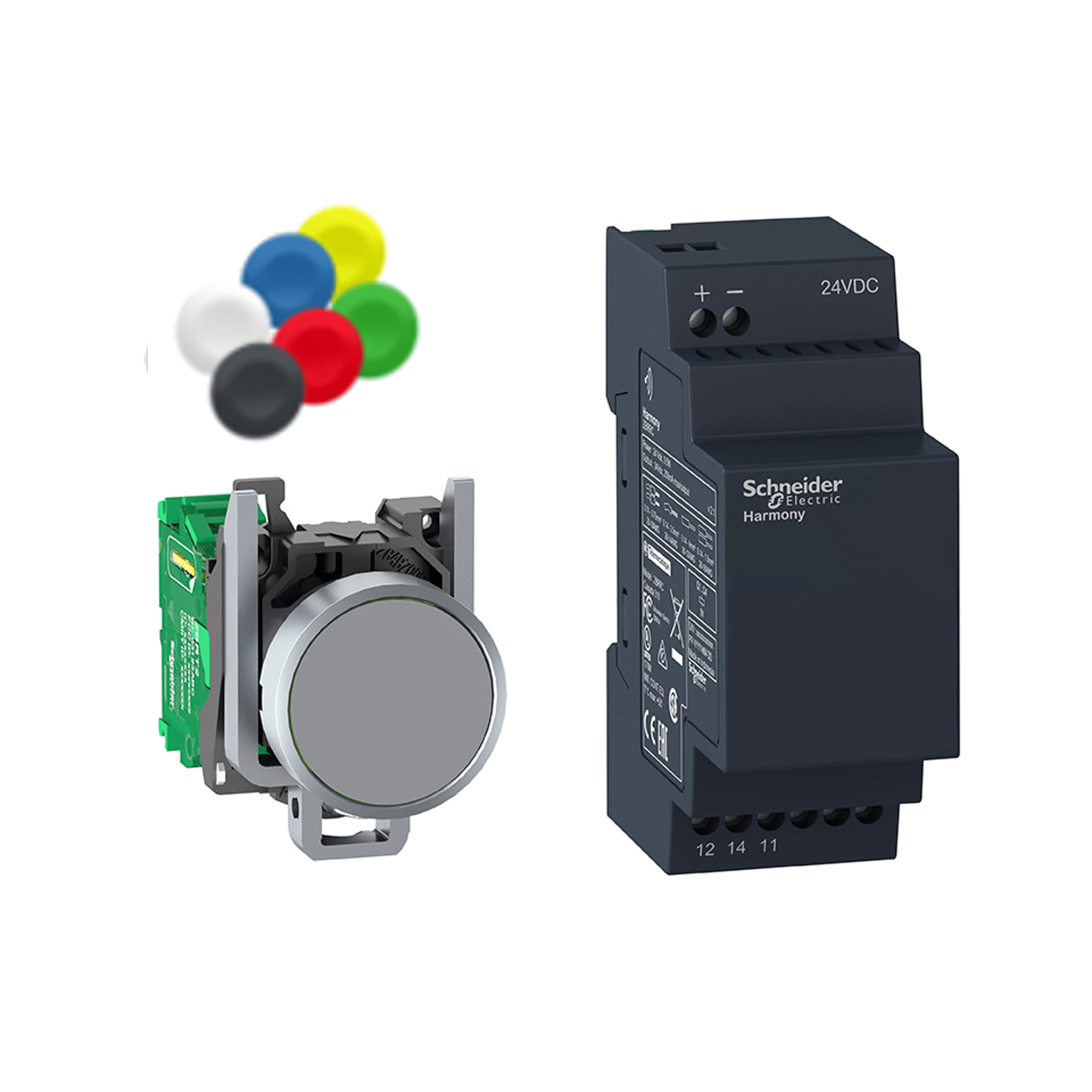 SCHNEIDER ELECTRIC - Kit trasmettitore + ricevitore non configurabile 24 VDC XB4RFB01