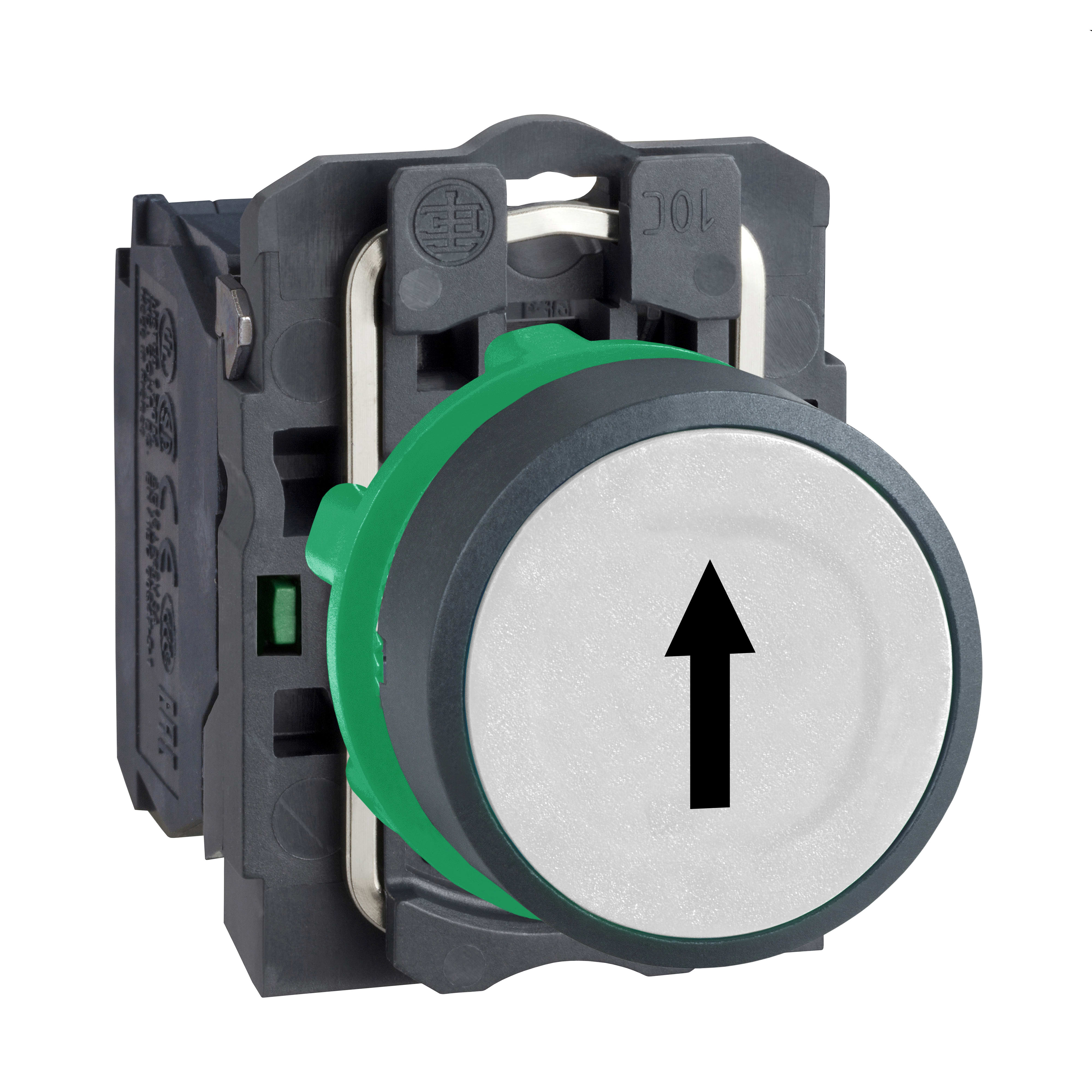 SCHNEIDER ELECTRIC - Pulsante bianco Ø22 filoghiera ad impulso - 1NO