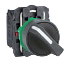 SCHNEIDER ELECTRIC - Selettore Ø22 - 2 posizioni - sblocco rotazione - leva nero - 1NO+1NC XB5AD25