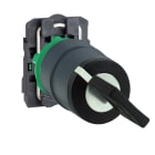 SCHNEIDER ELECTRIC - Selettore Ø22 - 2 posizioni - sblocco rotazione - a chiave - Ronis 455 - 1NO XB5AG21