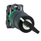 SCHNEIDER ELECTRIC - Selettore Ø22 - 2 posizioni - sblocco rotazione - a chiave - Ronis 455 - 1NO XB5AG21