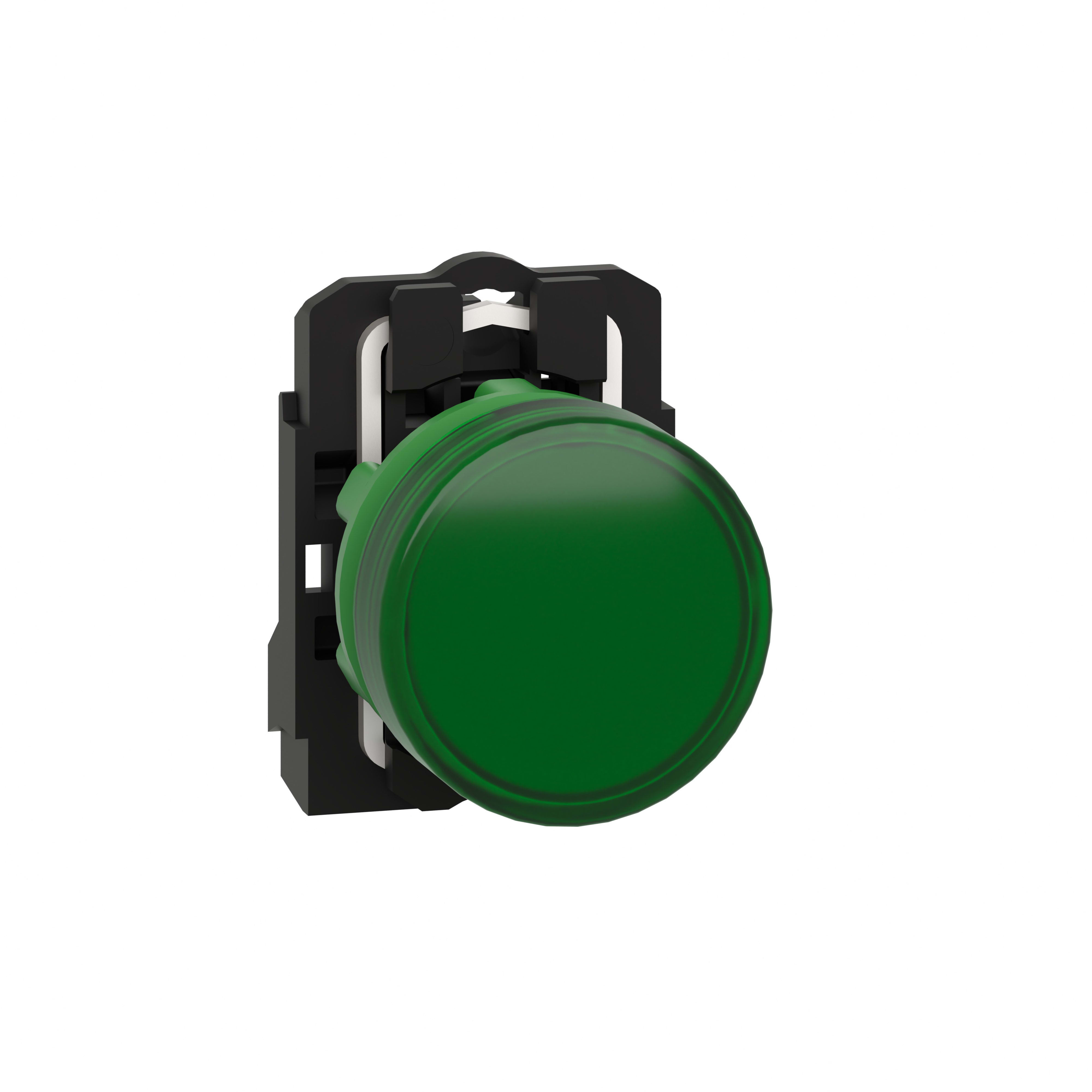 SCHNEIDER ELECTRIC - Lampada spia completa Ø22 - verde - LED universale - 24Vac/dc