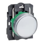 SCHNEIDER ELECTRIC - Lampada spia completa Ø22 - IP65 - bianca - LED universale - 230Vacac XB5AVM1