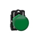 SCHNEIDER ELECTRIC - Lampada spia completa Ø22 - IP65 - verde - LED universale - 230Vacac