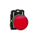 SCHNEIDER ELECTRIC - Lampada spia completa Ø22 - IP65 - rossa - LED universale - 230Vacac