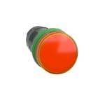 SCHNEIDER ELECTRIC - Lampada spia monoblocco arancio Ø22 con LED integrato 230Vac