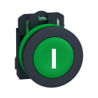 SCHNEIDER ELECTRIC - Harmony XB5, pulsante verde con marcatura "I" filopannello, in plastica, ad impulso, Ø30 1NO