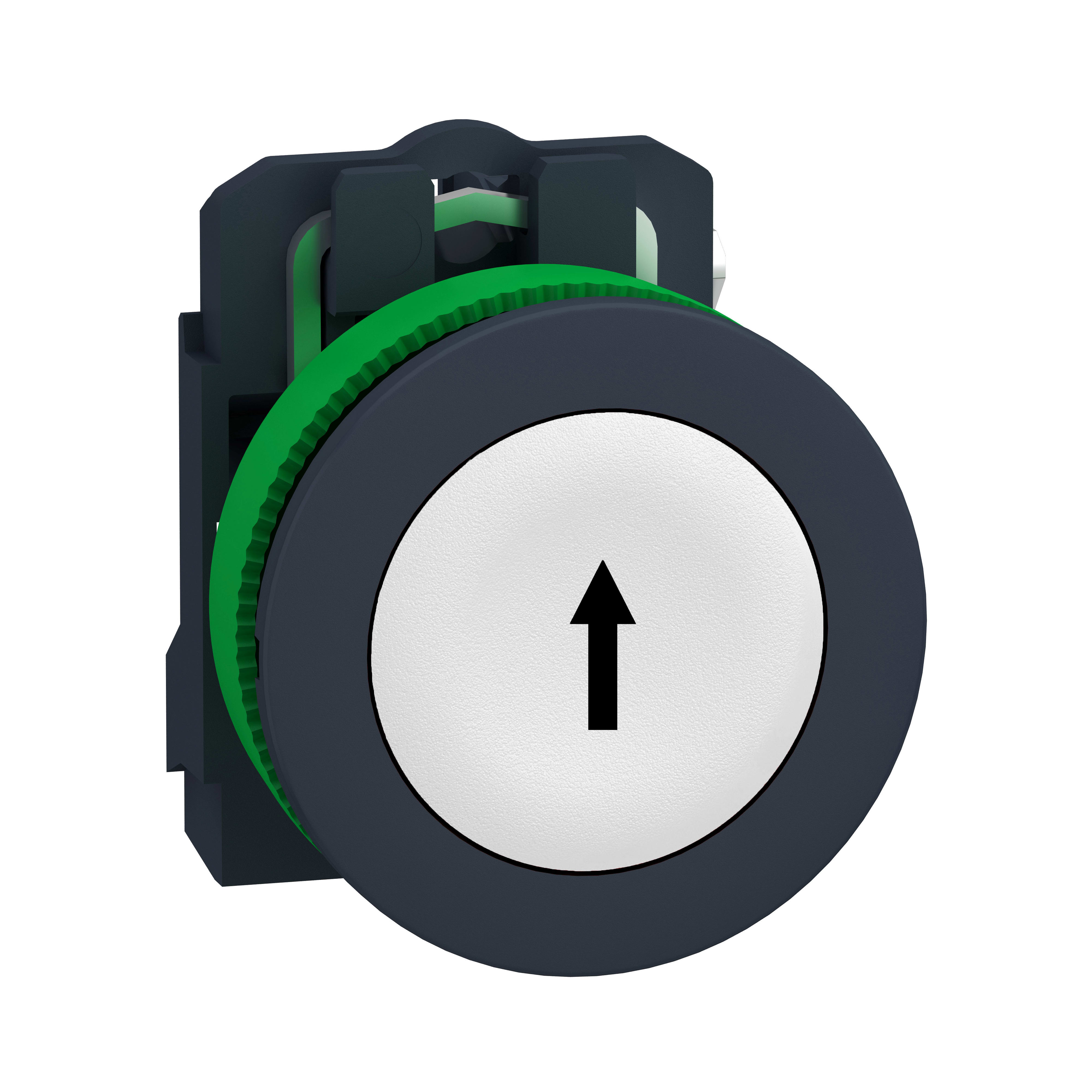 SCHNEIDER ELECTRIC - Harmony XB5, pulsante rosso con marcatura "STOP" filopannello, in plastica, ad impulso, Ø30 1NC