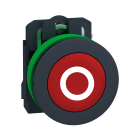 SCHNEIDER ELECTRIC - Pulsante rosso "O" filopannello Ø30 1NC