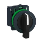 SCHNEIDER ELECTRIC - Selettore, Harmony XB5, filopannello, 30mm, 3 posizioni, con ritorno,leva lunga, 2 NO