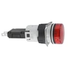 SCHNEIDER ELECTRIC - Lampada spia circolare Ø16 - IP65 - rossa - led integrato - 24V