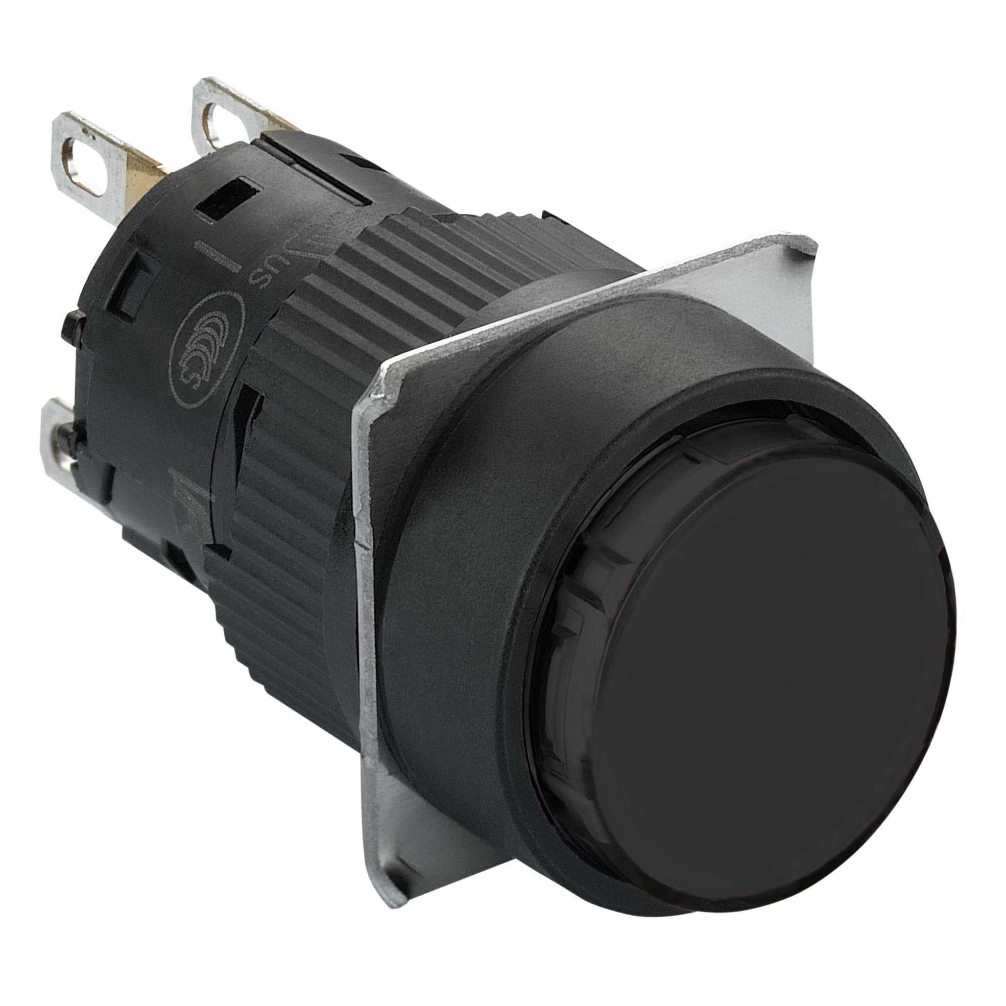 SCHNEIDER ELECTRIC - Pulsante nero Ø16 - filoghiera ad impulso - 1NC/NO