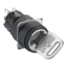 SCHNEIDER ELECTRIC - Selettore nero Ø16 - a chiave - 2 posizioni - 1 NC/NO XB6EAG221P