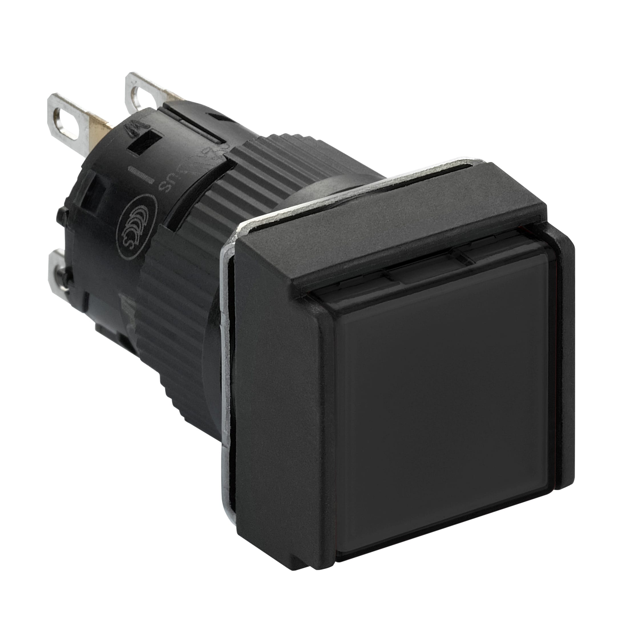 SCHNEIDER ELECTRIC - Pulsante nero Ø16 - filoghiera ad impulso - 1NC/NO
