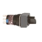 SCHNEIDER ELECTRIC - Selettore nero Ø16 - LEVA- 2 posizioni - 2NC/NO